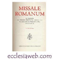 MISSALE ROMANUM EDIZIONE 1962 IN PELLE