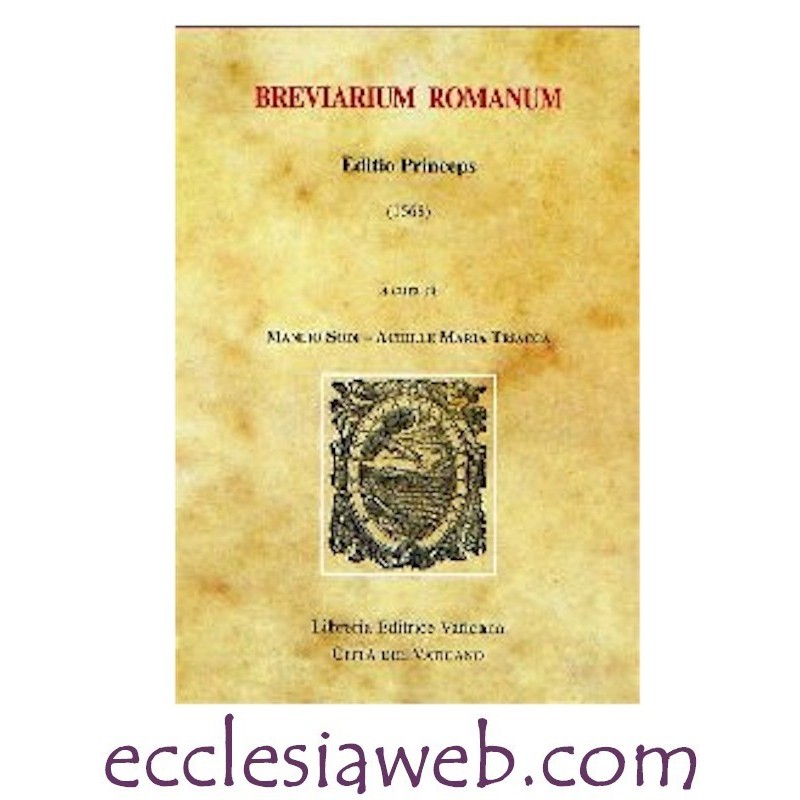 BREVIARUM ROMANUM. EDITIO PRINCEPS 1568