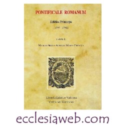ROMANUM PONTIFICAL. EDITIO PRINCES 1595-1596