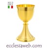 LITURGICAL GLASS WITH SATIN BAND