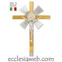 ASTILE CROSS WITH CHRIST AND RAYS