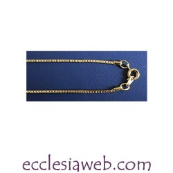 GOLDEN NECKLACE WITH CLIP
