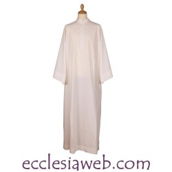 CELEBRANT GOWN NECK TURNED WITHOUT BRAIDED RAGLAN SLEEVE