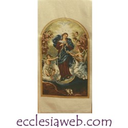 MADONNA OF KNOTS - EMBROIDERED