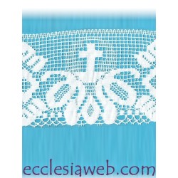TOMBOLO LACE WITH CROSS