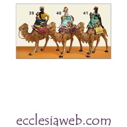 KING MAGI WITH CAMEL - CHARACTERS CRIBS SERIES HEIGHT 10 CM