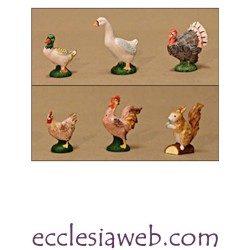 GALLINACEOUS - CHARACTERS CRIBS SERIES HEIGHT 20 CM