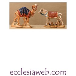 HORSE AND DROMEDARY - CHARACTERS CRIBS SERIES HEIGHT 20 CM