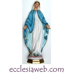 MADONNA IMMACULATE MIRACULOUS - CHALK STATUE