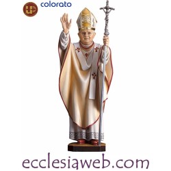 BLESSED POPE XVI - WOODEN STATUE