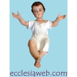 GESU' CHILD WITH OPEN ARMS - SERIES HEIGHT 160 CM IN EMPTY RESIN