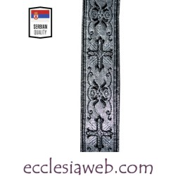 ORTHODOX GALLON WITH CROSSES - SILVER COLOR