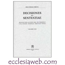 ROTAE ROMANAE DECISIONES SEU SENTENTIAE VOLUME 94 (2002)