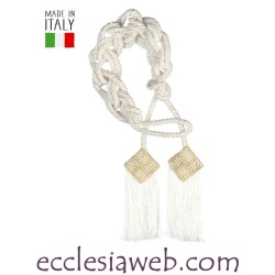 LUXURY GIOTTO GOLD AND IVORY SILK